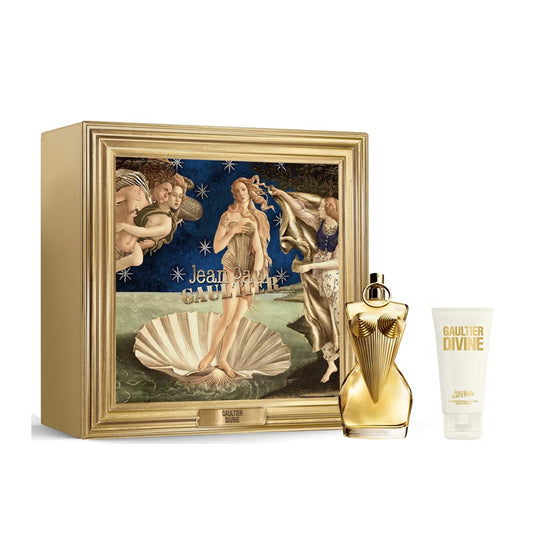 Jean Paul Gaultier Divine Eau De Parfum for Women Gift Set ( Eau De Parfum 100ml + Body Lotion 75ml)