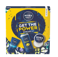 NIVEA MEN Get the Power gift set with shower gel, face wash and moisturising creme