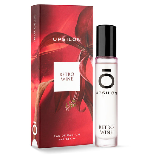 Upsilon Retro Wine Premium Perfume For Women (15 ml)