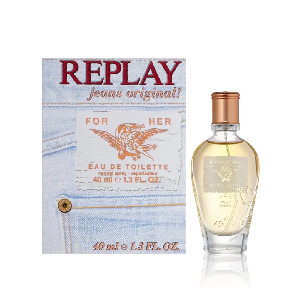 Replay Jeans Original Eau De Toilette Spray (40ml)