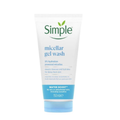Simple Water Boost Micellar Gel Facial Wash 150ml tube