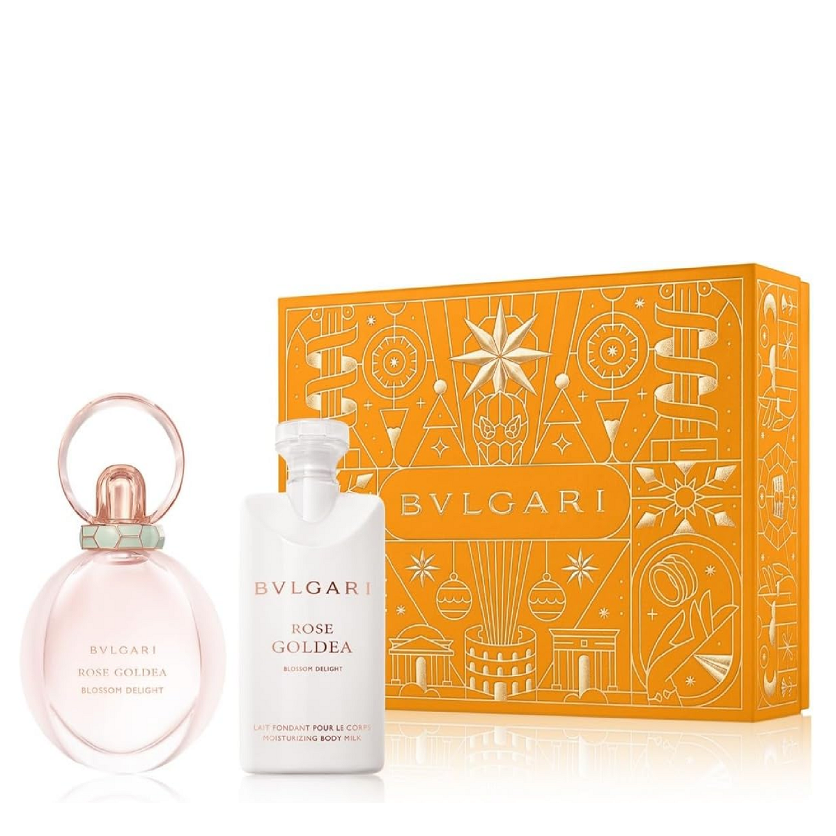 BVLGARI Rose Goldea Blossom Delight Gift Set (Eau De Parfum 50ml + Body Milk 75ml)