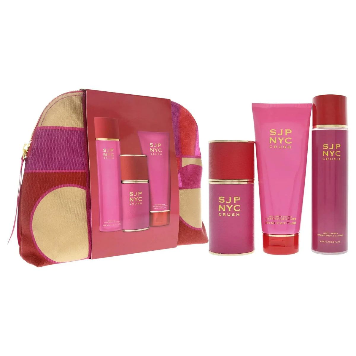 Sarah Jessica Parker NYC Crush (100ml Eau De Parfum + 200ml Body Lotion + 236 Body Mist)
