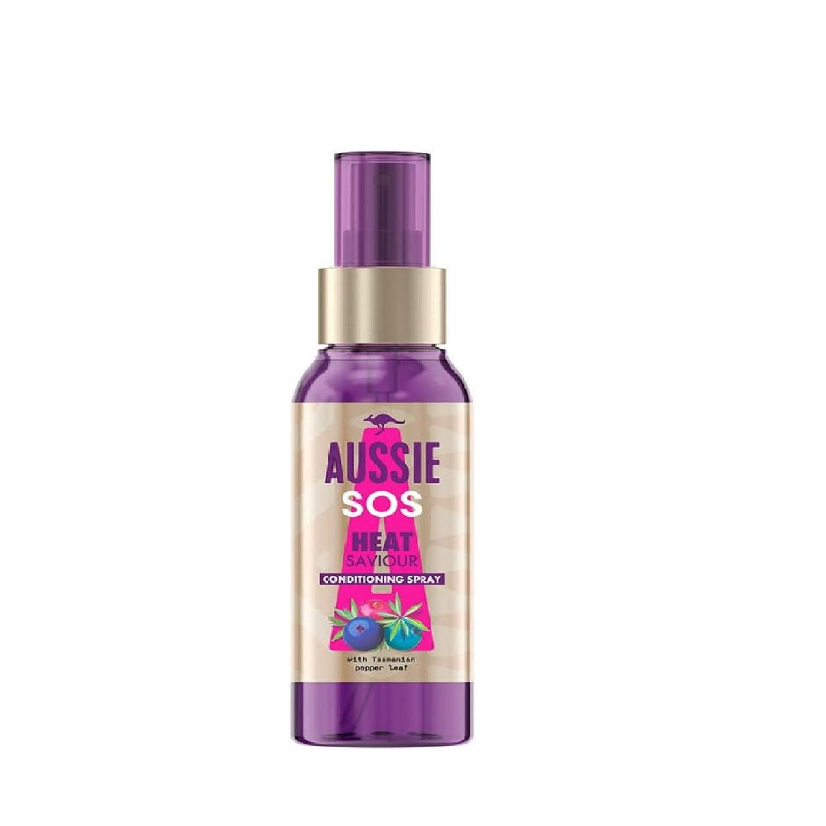 Aussie SOS Heat Protector Saviour Leave on Hair Spray (100ml)