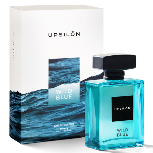 Upsilon Wild Blue Aqua Perfume for Men (100 ml)