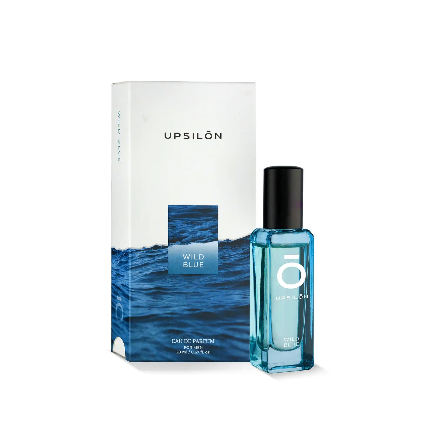 Upsilon Wild Blue Aqua Perfume for Men (20 ml)