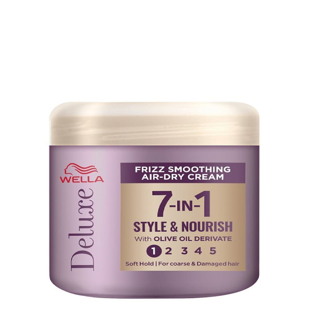 Wella Deluxe 7-in-1 Frizz Smoothing Air-Dry Cream 150ml jar