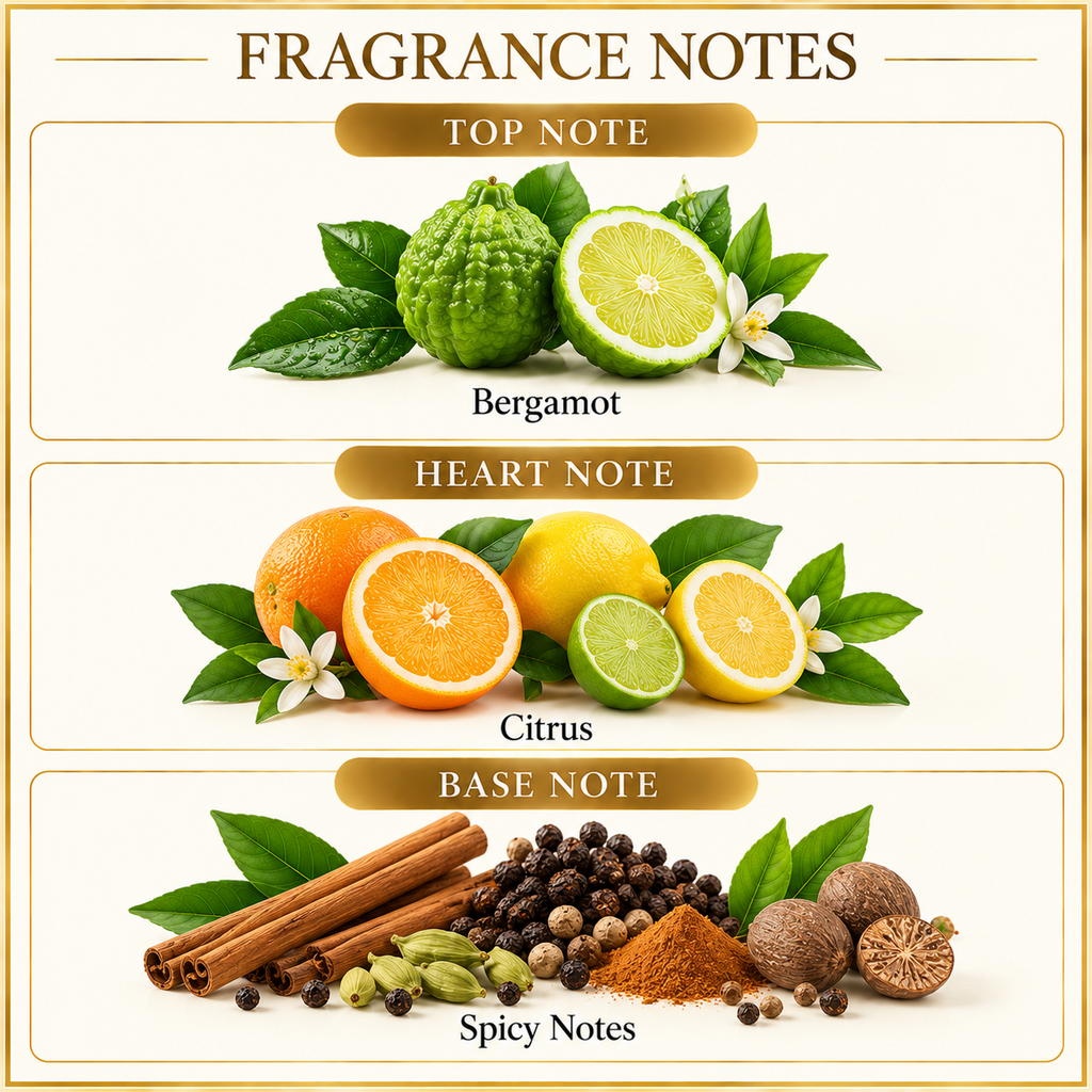 Accessorize Love Eau de Toilette 30ml fragrance notes - bergamot, citrus and spicy notes