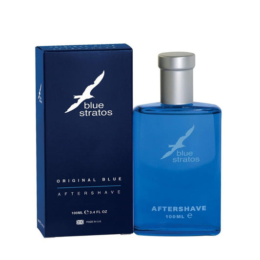 Blue Stratos Original Blue Aftershave For Men (100ml) -