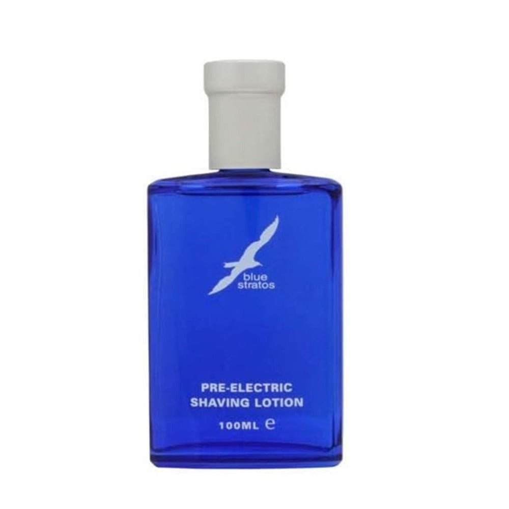 Blue Stratos Original Blue PreElectric Shaving lotion For Men (100ml) -