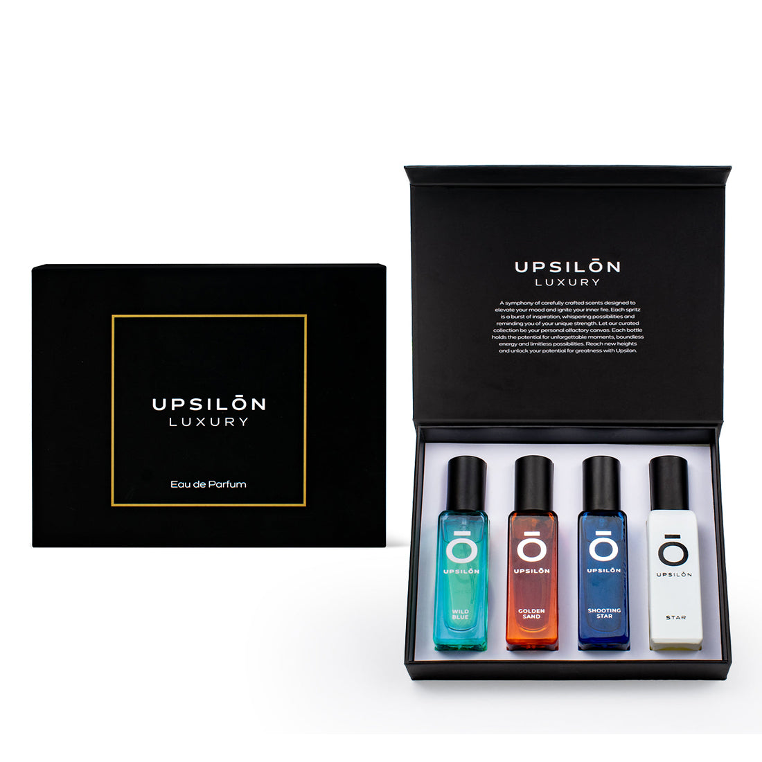 Upsilon Luxury Man Perfume Men Gift Set (4 x 20ml)