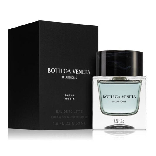 Bottega Veneta Illusione Bois Nu Eau De Toilette Spray for Him (50ml) -