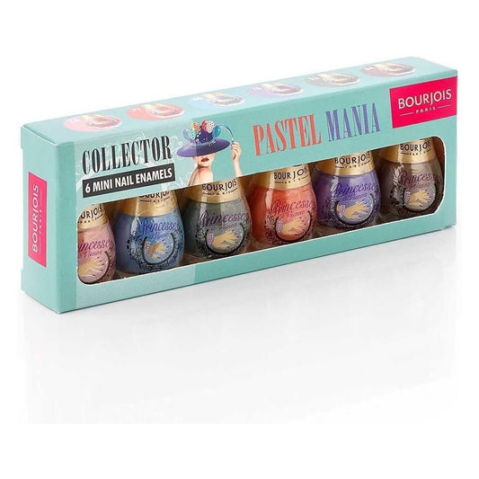 Bourjois Pastle Mania Mini Nail Enamels Set of 6 (3ml x 6) -