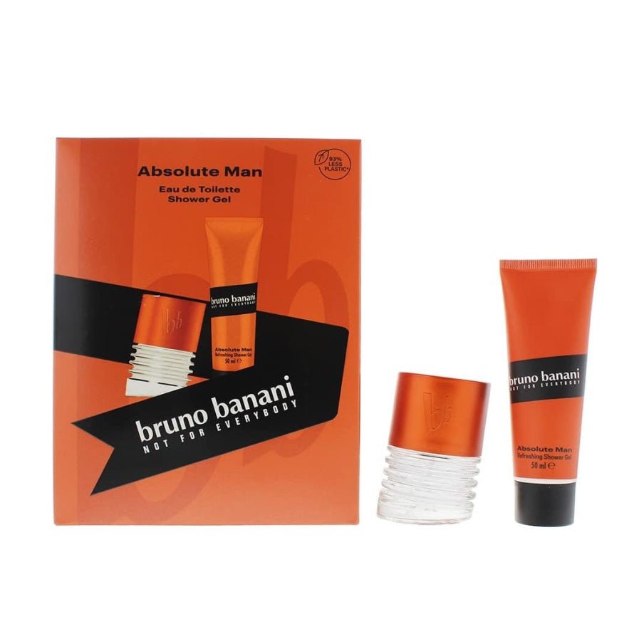 Bruno Banani Absolute Men Not for Everybody Gift Set: Eau De Toilette Spray (30ml) + Shower Gel (50ml) -