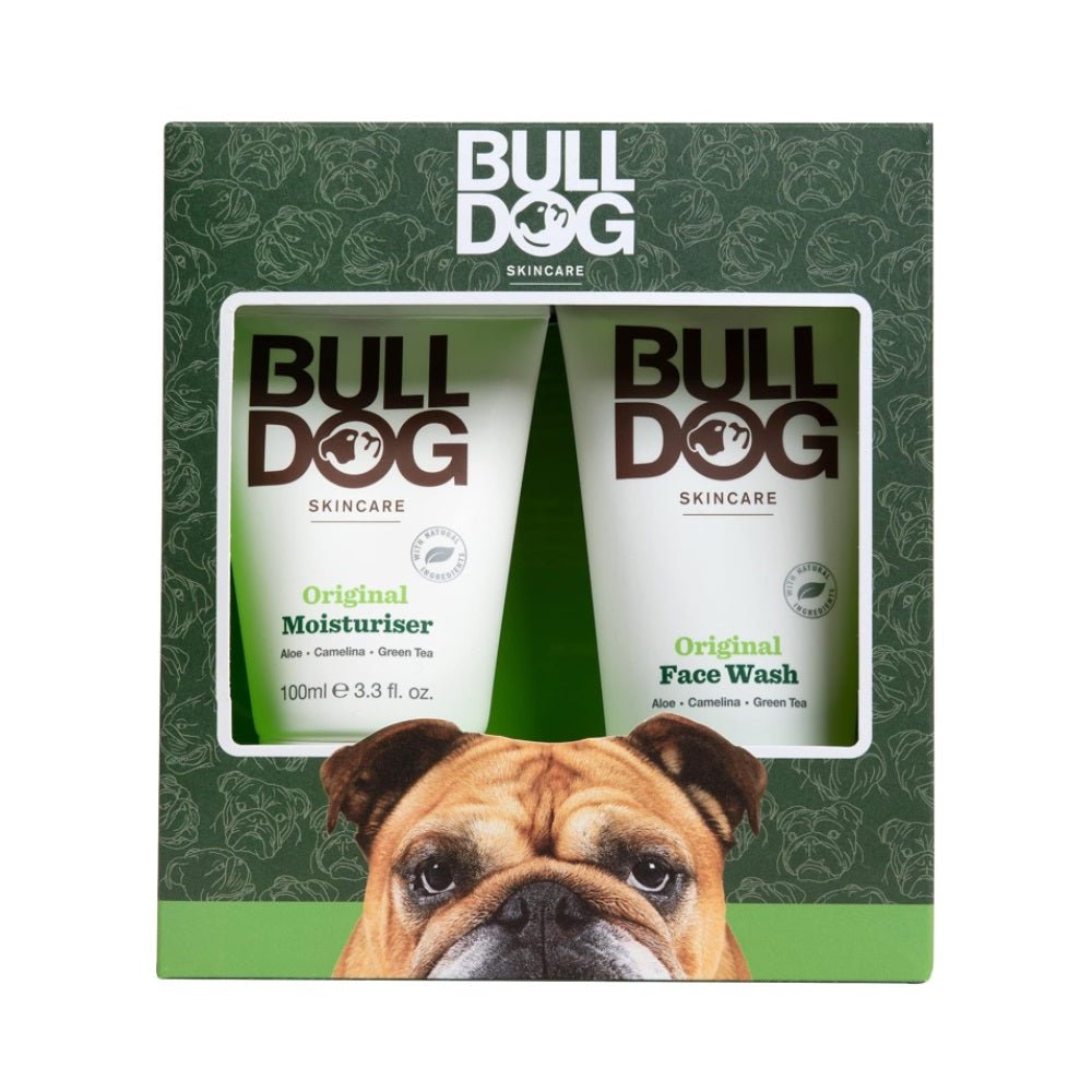 Bulldog Original Skincare Duo set: Moisturiser (100ml) + Face Wash (150ml) -