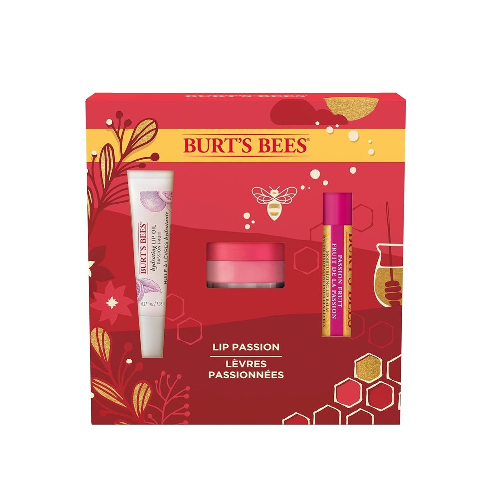 Burts Bees - Lip Passion Giftset For Unisex -