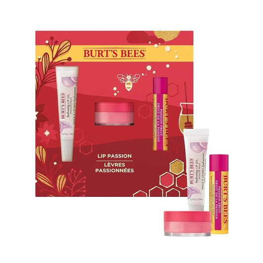 Burts Bees - Lip Passion Giftset For Unisex -