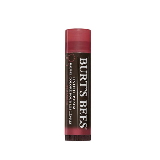 Burt's Bees - Natural Tinted Lip Balm, Red Dahlia with Shea Butter & Botanical Waxes (4.25 g) -