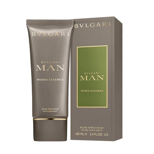 Bvlgari Man Wood Essence After Shave Balm For Men (100ml) -