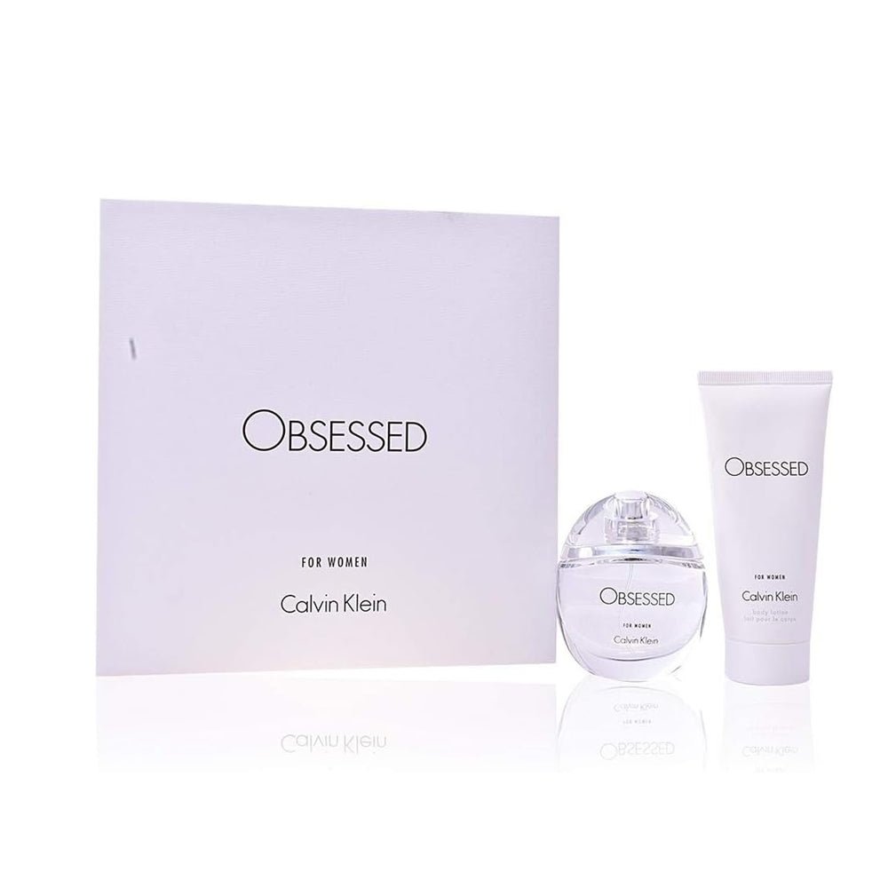 Calvin Klein OBSESSED for Women Giftset (Eau de Parfum 50ml + 100ml Bodylotion) -