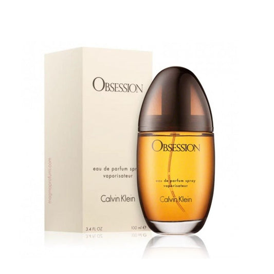 Calvin Klein Obsession Eau de Parfum Women's Perfume Spray (30ml, 50ml, 100ml) -