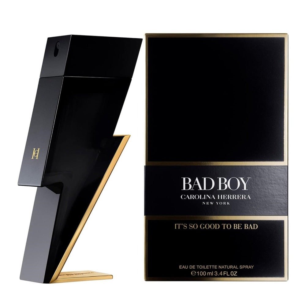 Carolina Herrera Bad Boy Eau De Toilette Spray For Men (100ml) -