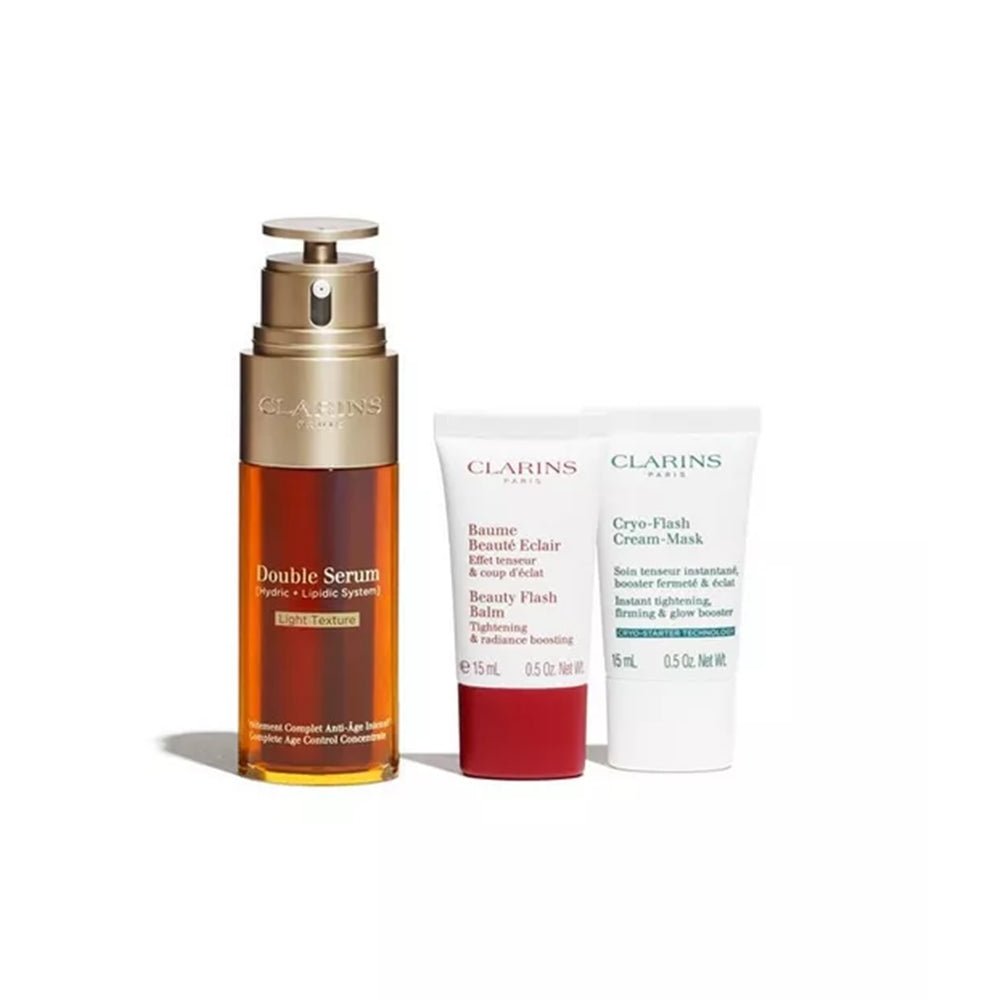 Clarins Coffret Programme Double Serum Light Collection (50ml + 15ml +15ml) -