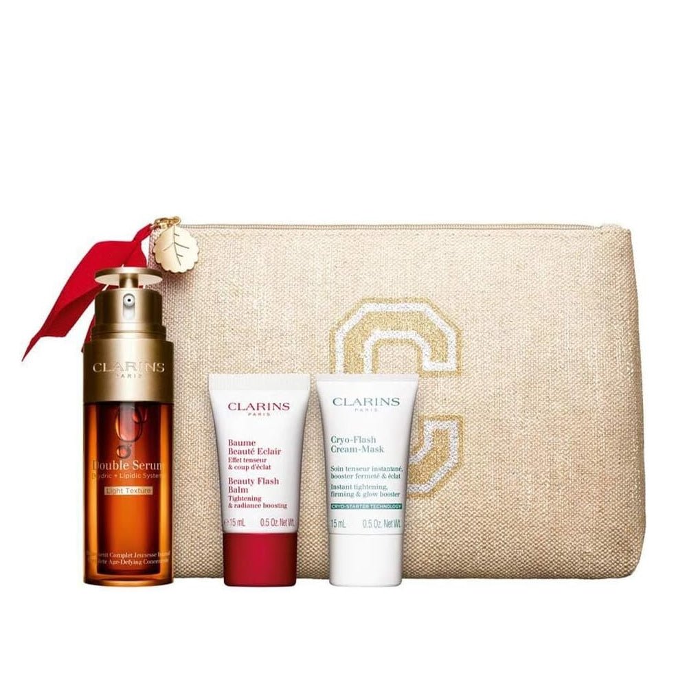 Clarins Coffret Programme Double Serum Light Collection (50ml + 15ml +15ml) -