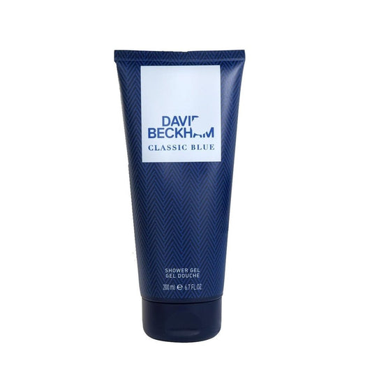 David Beckham Classic Blue Shower Gel Body Wash for Men (200ml) -