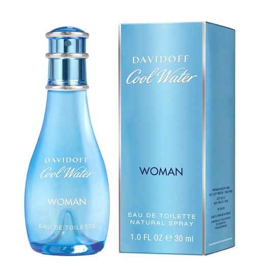 Davidoff Cool Water Eau De Toilette Spray for Women (30ml) -