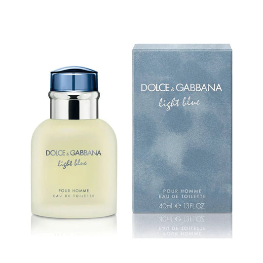 Dolce & Gabbana Light Blue Eau De Toilette Spray for Men (40ml) -