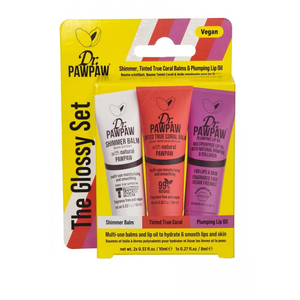 Dr Paw Paw The Glossy Balm Set  (3 x 10ml)
