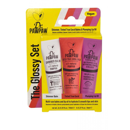 Dr Paw Paw The Glossy Balm Set  (3 x 10ml)