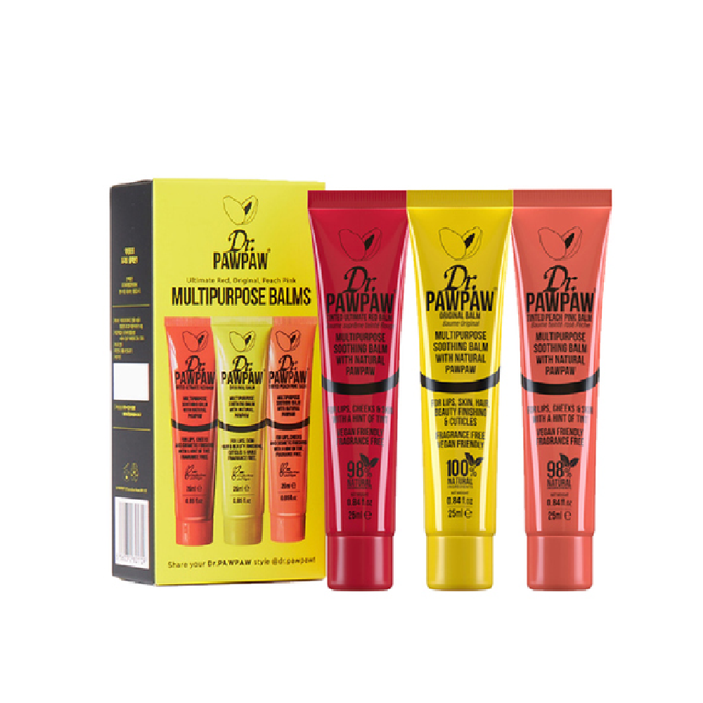 Dr. Pawpaw The classic collection set of 3 Lip balm (25ml x 3)