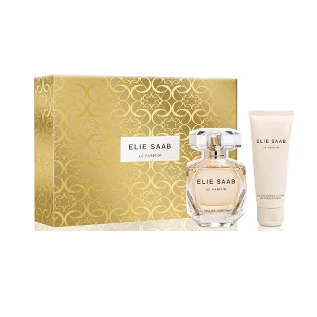 Elie Saab Le Parfum Eau De Parfum 50ml Gift Set For Women (50ml EDP & 75ml Body Lotion)