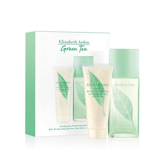 Elizabeth Arden Green Tea Scent Spray Gift Set: (100ml Scent Spray, 100ml Body Lotion)