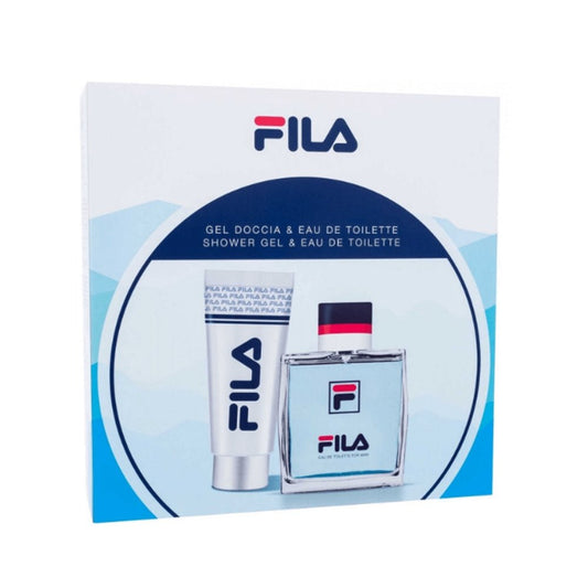 Fila For Men Gift Set: Eau De Toilette Spray (100ml) + Shower Gel (200ml) -