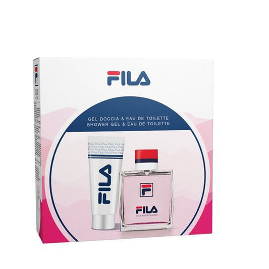 Fila Gift Set: Eau De Toilette Spray For Women (100ml) + Shower Gel (200ml) -