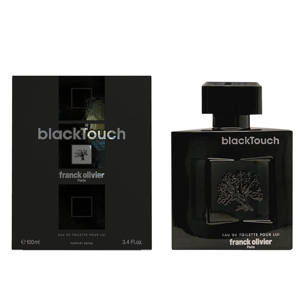 Franck Olivier Black Touch Eau De Toilette Spray for Men (100ml) -