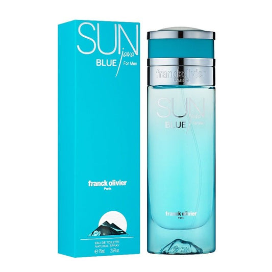 Franck Olivier Sun Java Blue Eau De Toilette Spray for Men (75ml) -