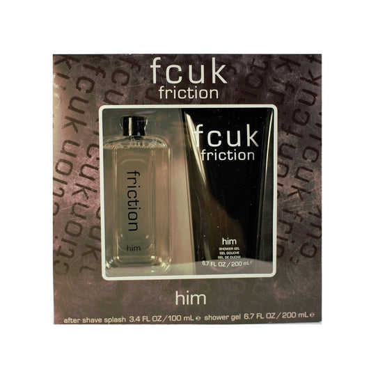 French Connection UK Friction Him GiftSet for Men (After Shave 100ml + Shower Gel 100ml) -