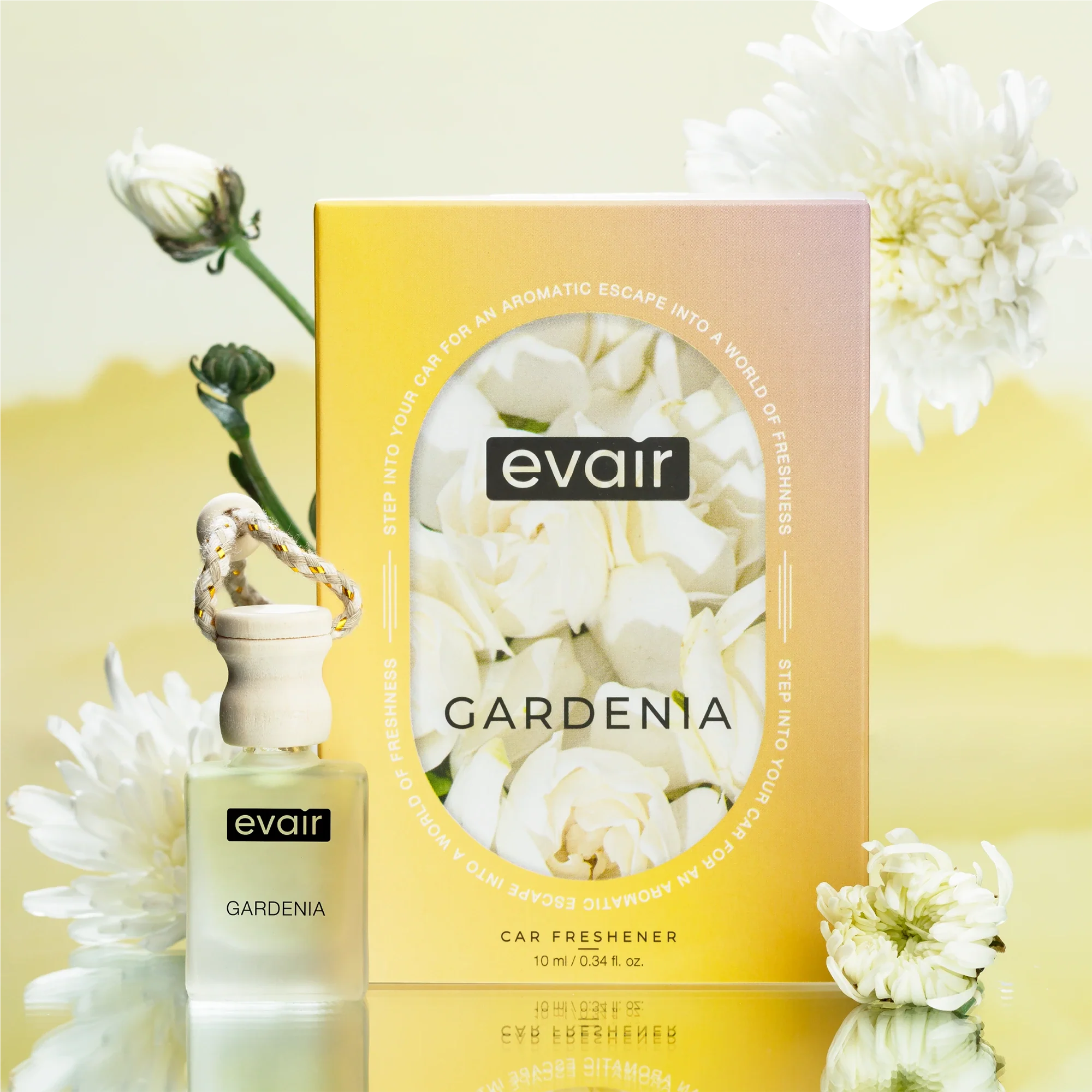 Evair Gardenia Car Freshener (10ml)