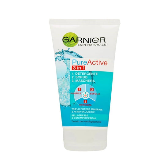 Garnier Pure Active 3 In 1 Gel (150ml) -