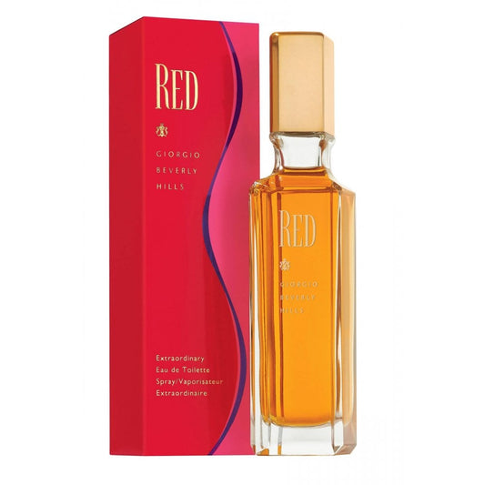 Giorgio Beverley Hills Red Eau De Toilette Spray for Women (90ml) -