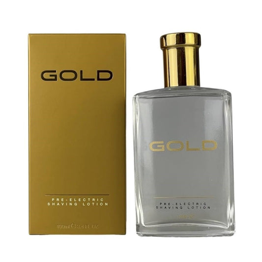 Gold Pre-Electric Shaving Lotion for Men (100ml) -