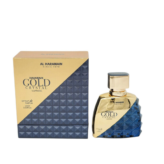 Al Haramain  Ladies Gold Crystal Sapphire Extrait de Parfum (100ml)