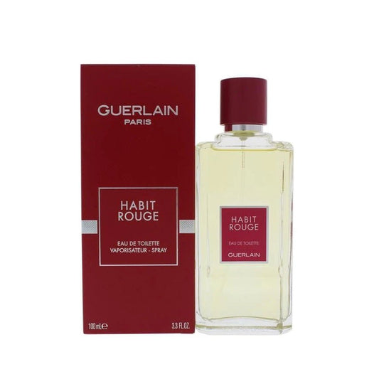 Guerlain Habit Rouge Eau De Toilette for Men (100ml) -