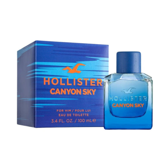 Hollister Canyon Sky Eau De Toilette Spray for Him (100ml) -
