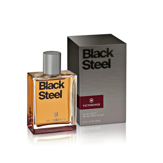 Black Steel by Swiss Army Eau De Toilette  (100ml)