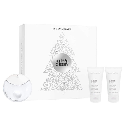 Issey Miyake a Drop d'Issey Gift Set: Eau de Parfum Spray (50ml) + Hand Cream (2x50ml) -